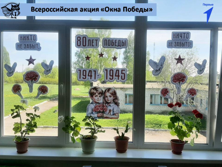 Акция "Окна Победы".